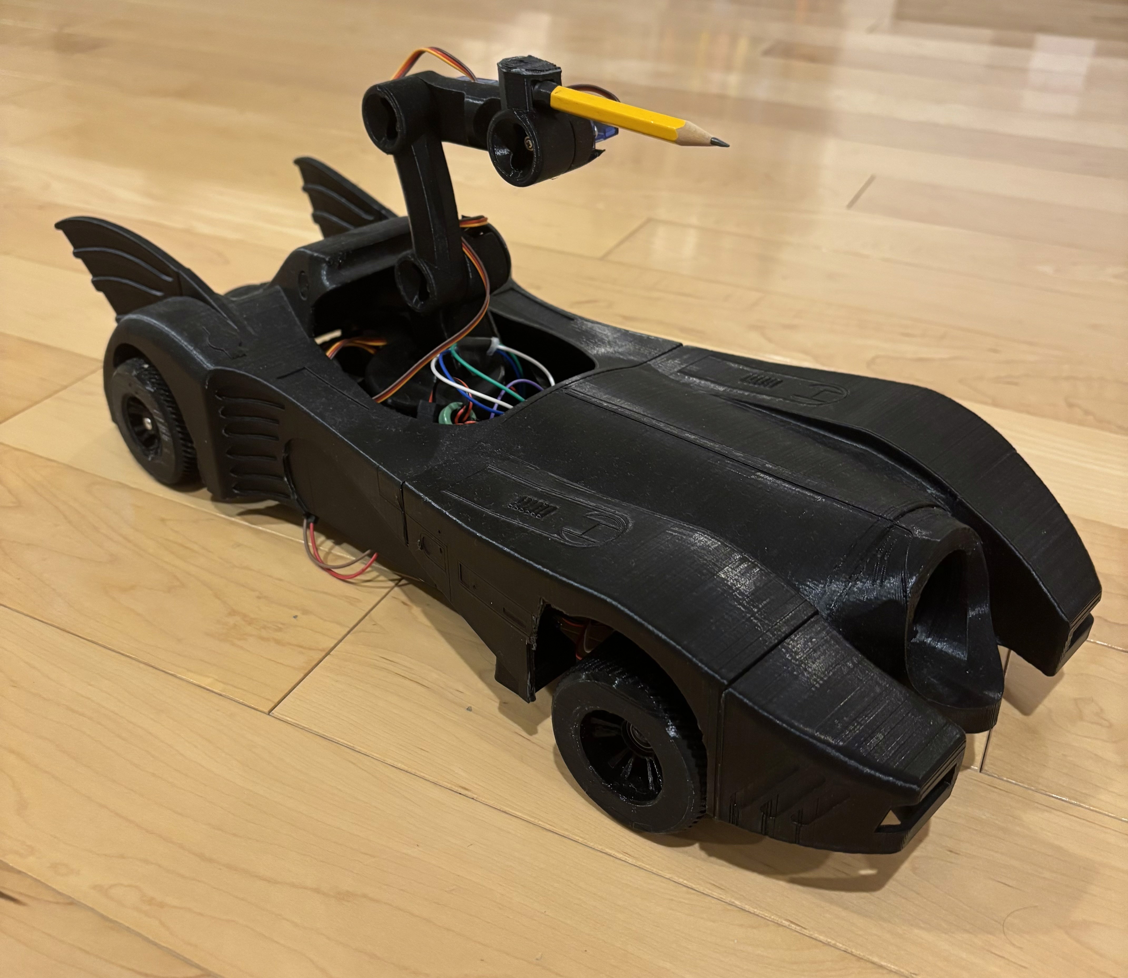 Batmobile + Robotic Arm